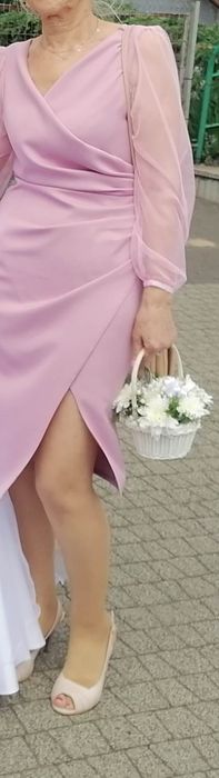 Sukienka na komunię dla mamy rozm. 40