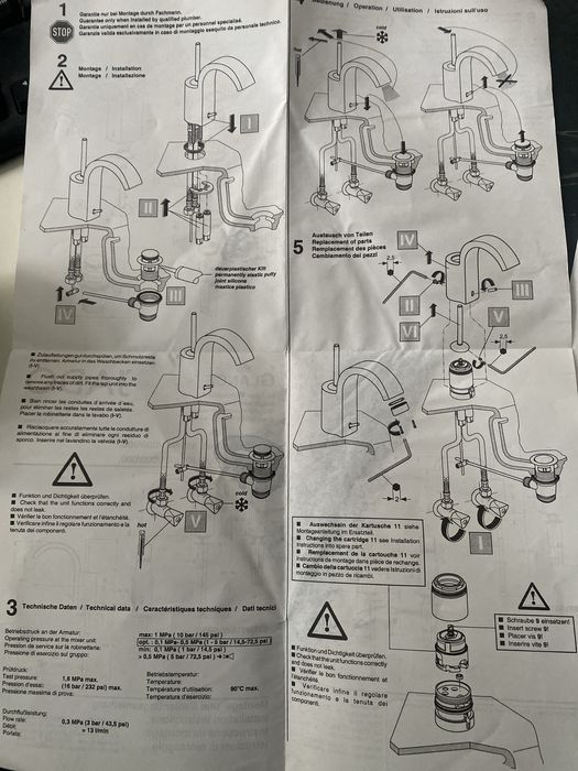 Змішувач на рукомийник Jado Glance 2шт