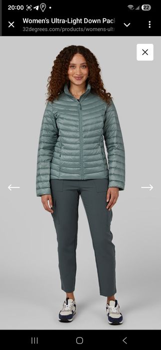 Новая  женская курточка  32degreеs.Р .S   Очень легкая  и приятная .