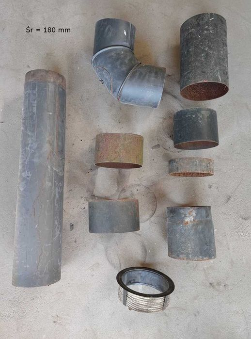 Rury kominkowe 180 cm