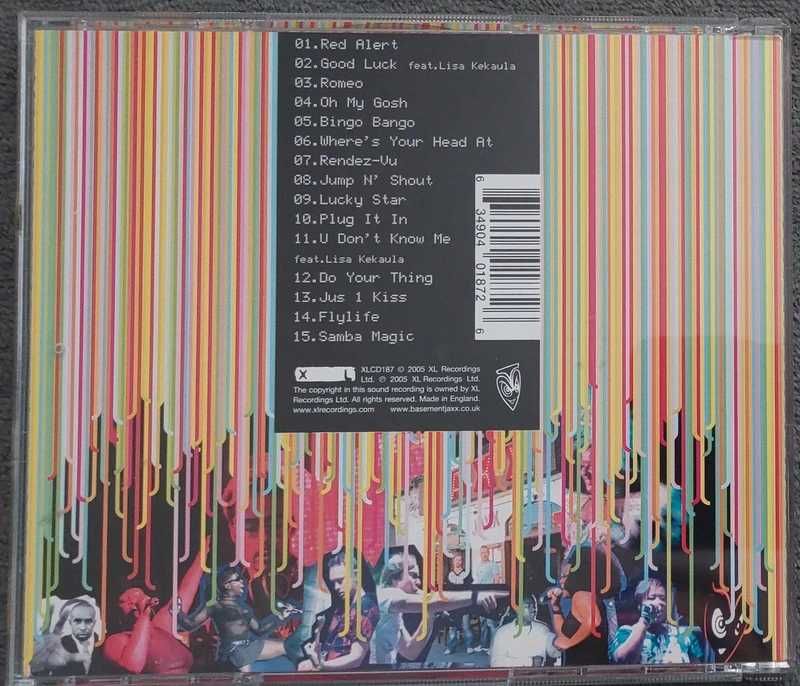 Basement Jaxx - The Singles CD Kompilacja Breakbeat