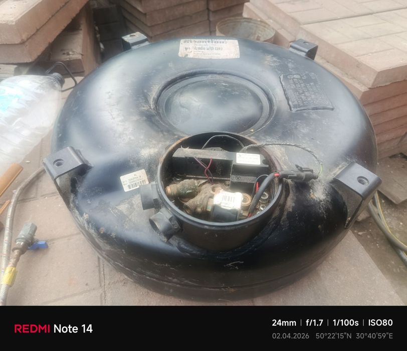 Балон газовий авто 56 до заправлений ний