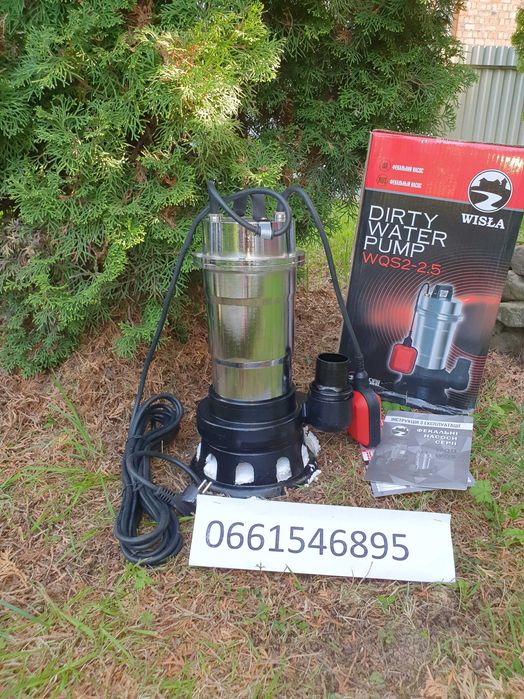 фекальний насос з ножем 2,5 kw ТІЛЬКИ ДОСТАВКА ПОШТОЮ