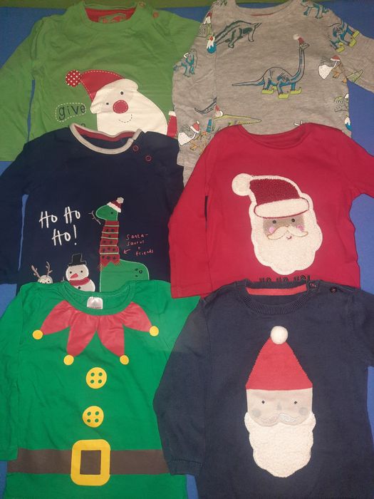 Новогодний костюм платье свитер на 12-18 и 18-24месяца