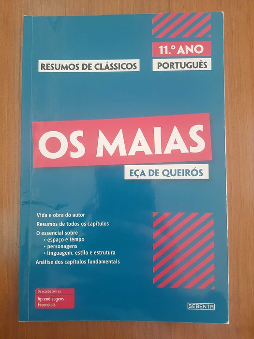 Livros de resumos "Os Maias" e "Memorial do Convento"