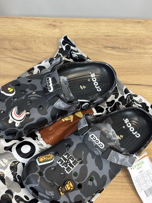 Crocs x Bape|Крокси бапе