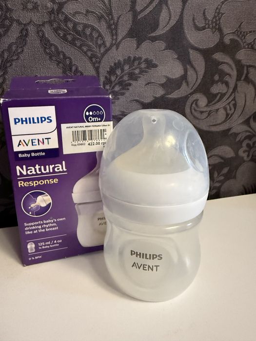 Продам пляшечку Philips AVENT Natural Природний потік, 125 мл