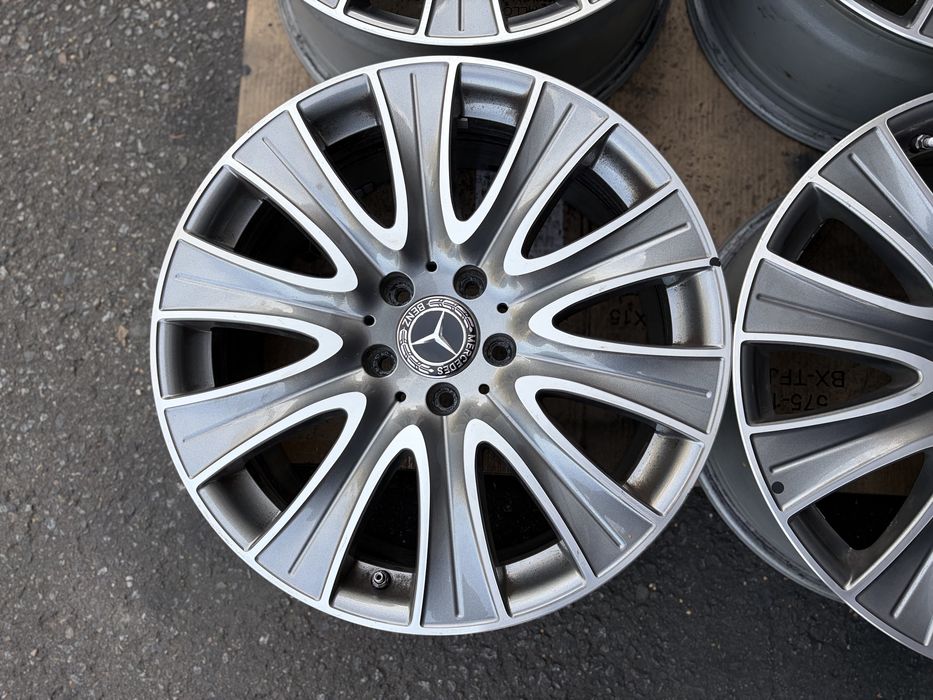 Felgi aluminiowe Mercedes W222 Audi VW Skoda 8jx18 et41 5x112 otw. 66,6