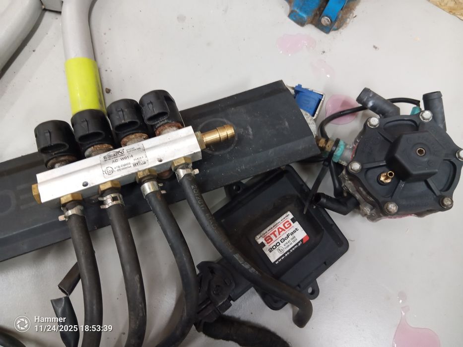 Instalacja gazowa LPG stag