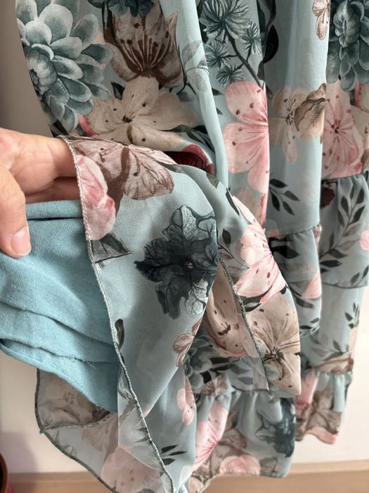 Vestido forrado, fluído [TU]