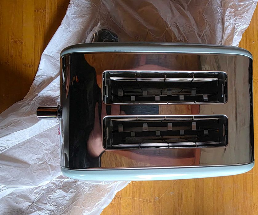 Toster SilverCrest Kitchen Tools – miętowy, stal nierdzewna, 920 W