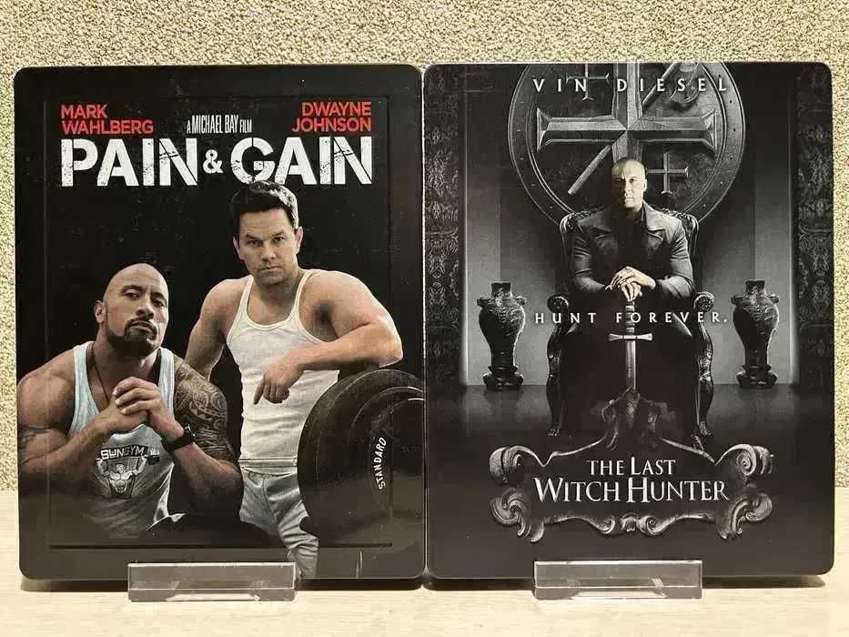 Steelbook Blu-ray Кикбоксер/Трудная мишень/Рэмбо/Паркер/Чикаго/ Рэмбо