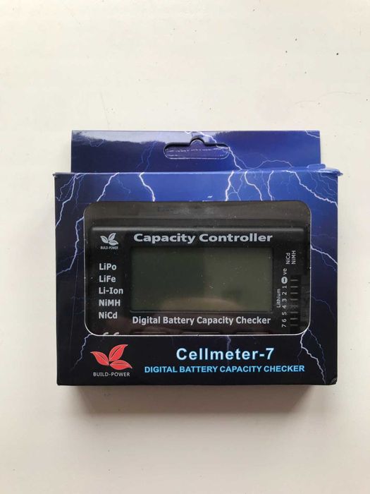 Універсальний індикатор ємності LiPo, LiFe, Li-ion, NiMH, Nicd