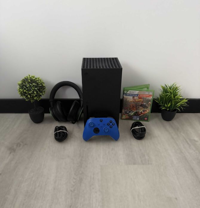 [Xbox] Konsola Xbox Series X 1TB SSD + Pad + Słuchawki Xbox + Gra