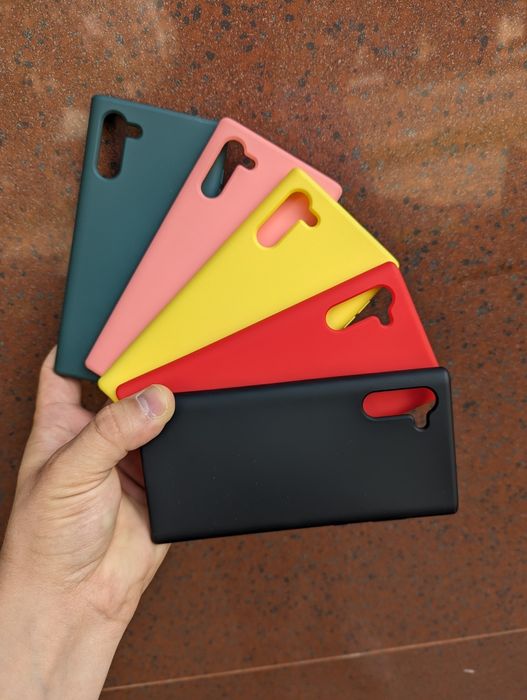 Противоударный чехол SAMSUNG Note 10+Plus ВСЕ МОДЕЛИ с кольцом софттач