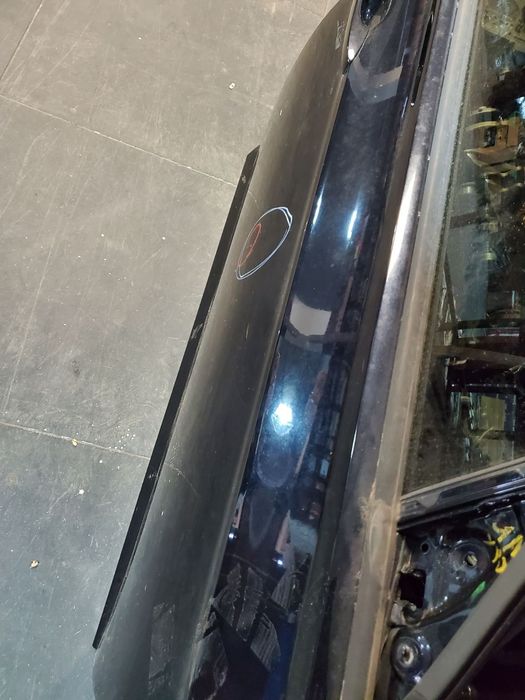 Двері передні, задні VW Jetta 7,  mk7 (2018-2024) США LC9X чорні / Дверь передняя Джетта 7
