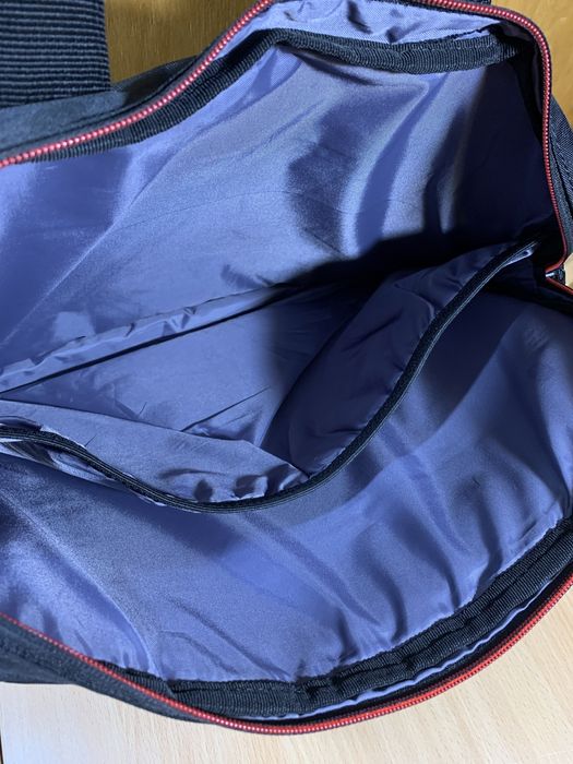 Сумка портфель чорна для ноутбука на 15.6 дюймів 40*30*4*