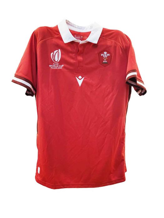 Replika koszulki z Mistrzostw Świata Rugby 2023 - Walia - Macron XL