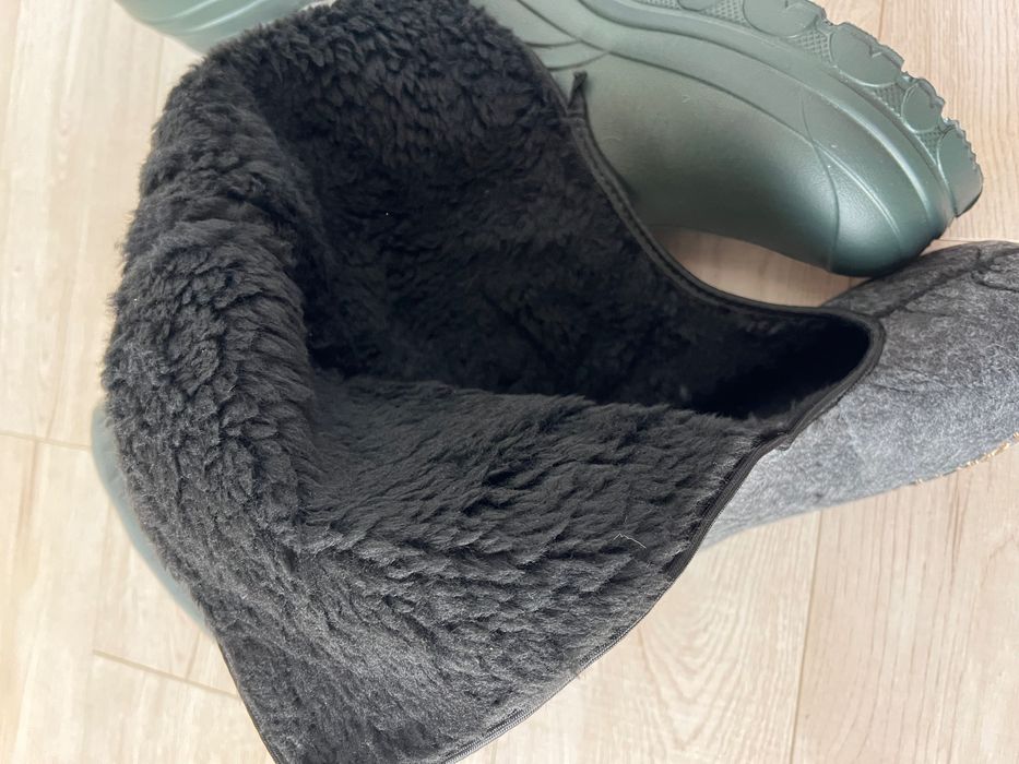 Сапоги мужские на рыбалку до -30, подойдут на широкую ногу