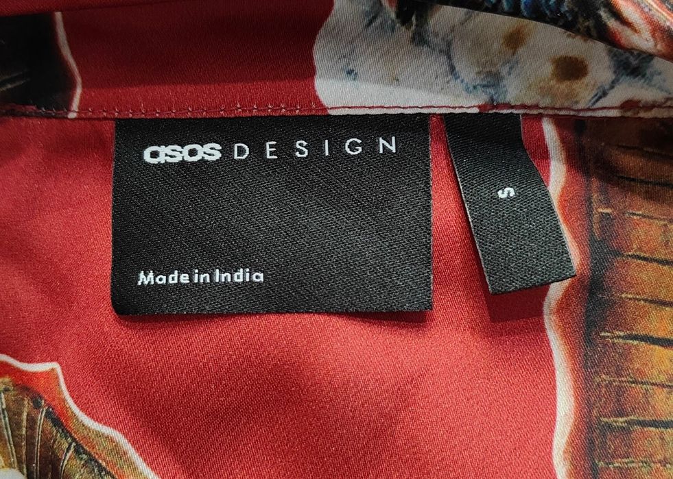 Wr) ASOS oryginalna koszula krótki rękaw Roz.S