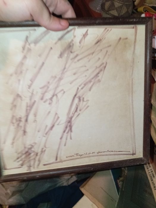 3 desenho molduras pequenos assinados