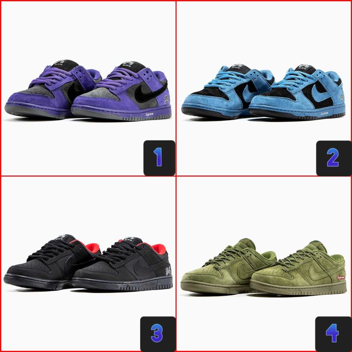 ЯСКРАВІ Кросівки Nike SB Dunk Low в трендових кольорах | Розміри 36-45