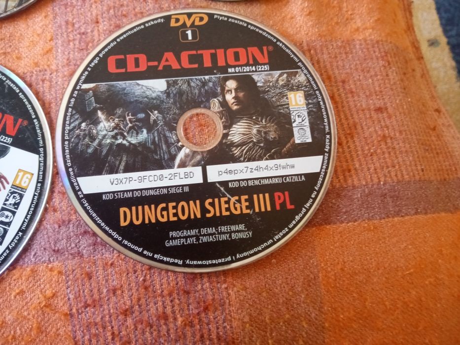Zestaw gier na PC CD Acton