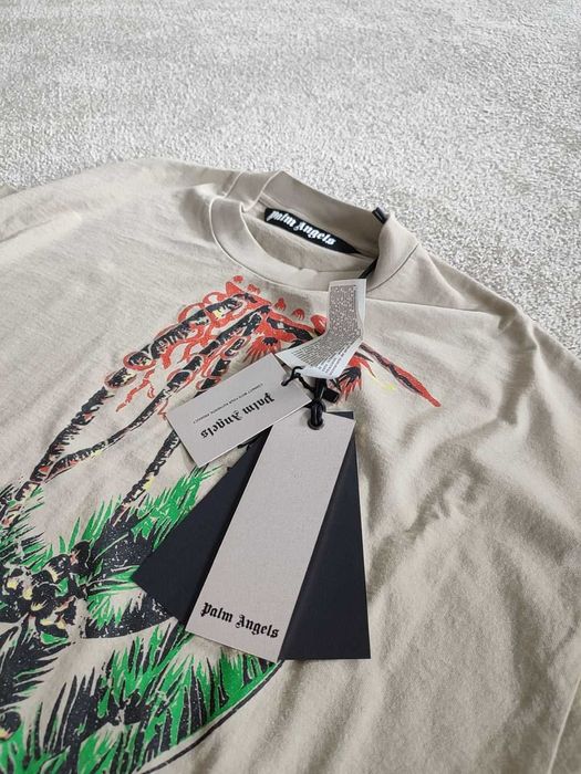 Palm Angels T-shirt Upside down Palm, M
