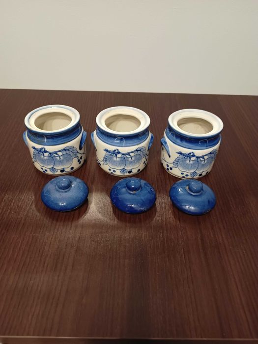 Komplet ceramiczny / Fajans /