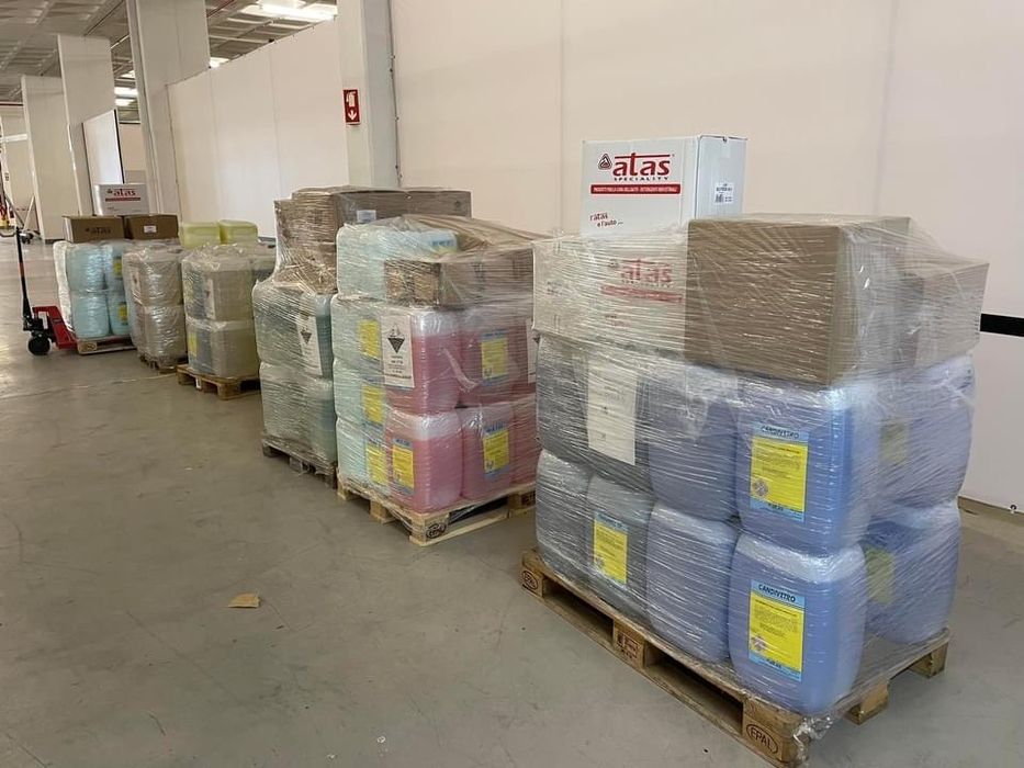 Produtos de lavagem motores /caixas /carroçarias