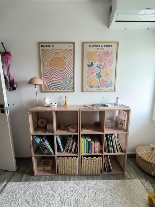 2 estantes + 2 caixas Vertbaudet PREÇO POR CONJUNTO