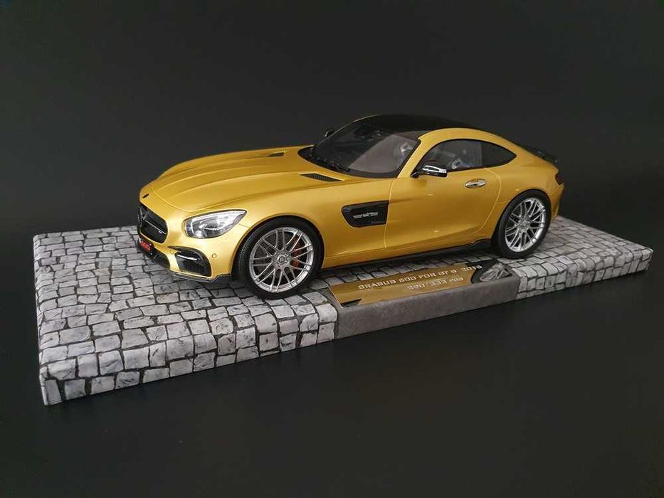 1/18 Minichamps Mercedes Brabus 600 For GT S AMG (gold 1/18 Minichamps Mercedes Brabus 600 For GT S AMG (gold