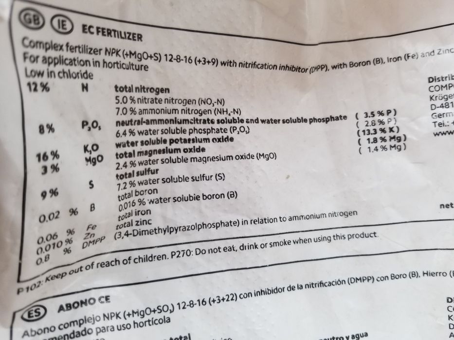 Удобрение универсальное NovaTec Classic Германия