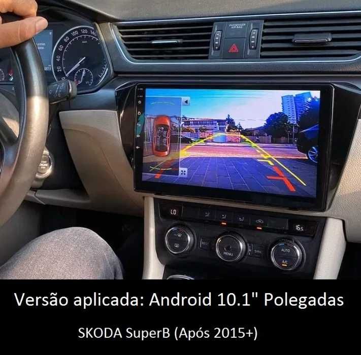 Rádio 2DIN • SKODA SuperB (2002 até 2021) • Android GPS [4+64GB]