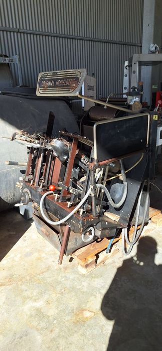 Máquina Original Heidelberg para Venda!