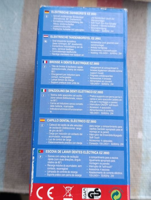 Escova de dentes elétrica