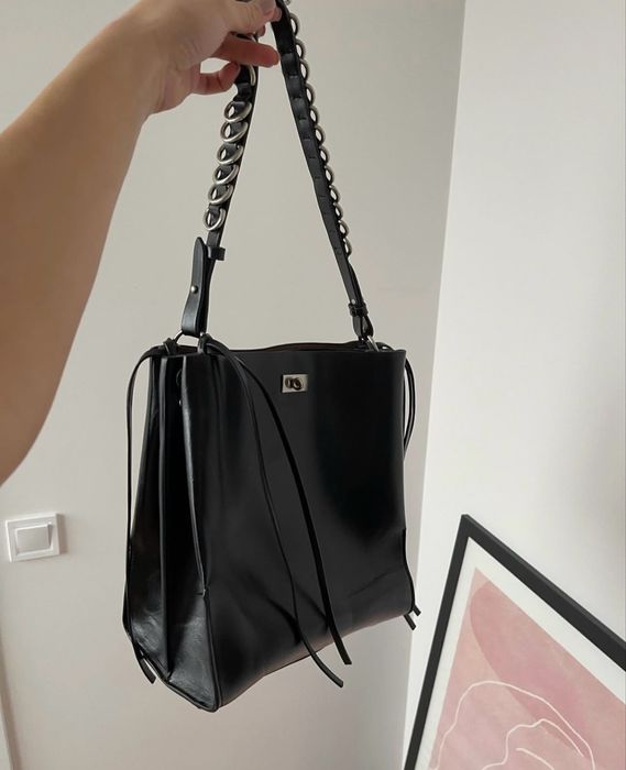 Сумка чорна ZARA