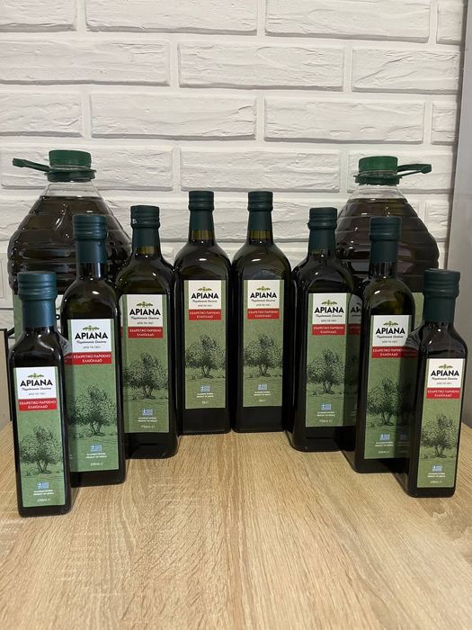 Грецька оливкова олія Extra Virgin ТМ "Ariana" на пряму від виробника!