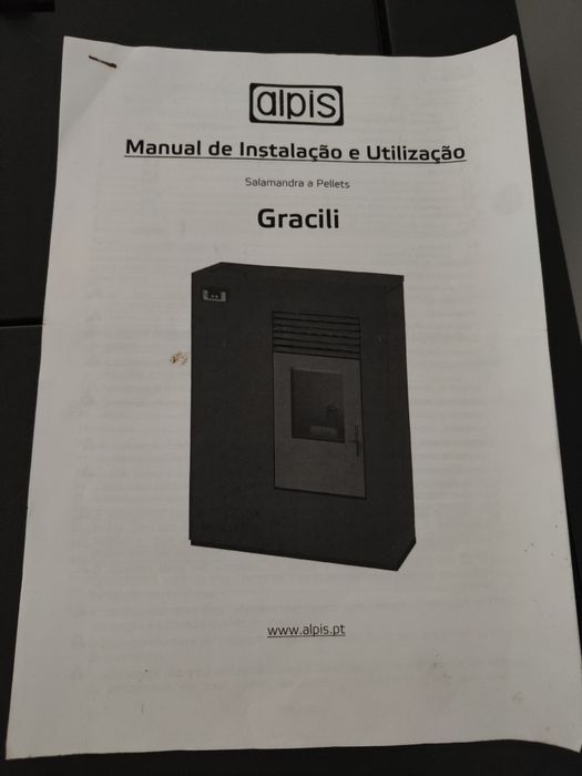 Salamandra a pellets Alpis Gracili 10kW