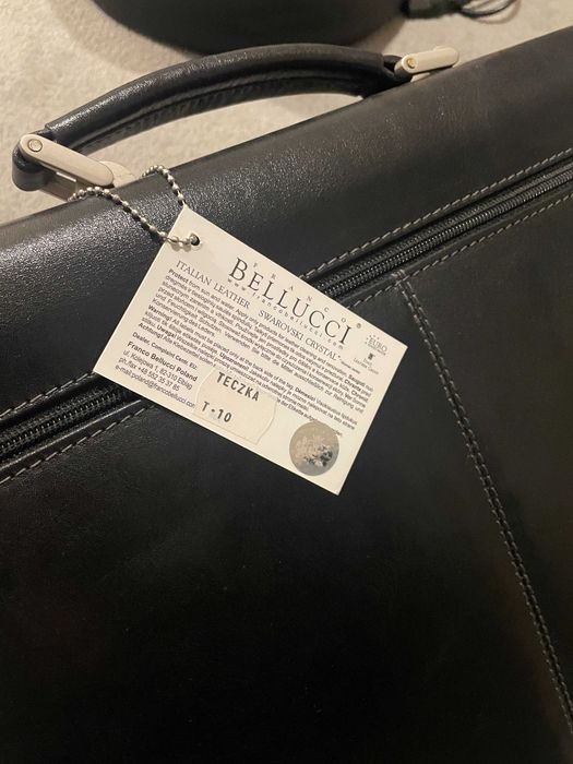 Bellucci Teczka Męska Skórzana T10