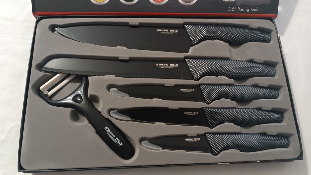 Jogo de Facas. Swiss Touch. Novo