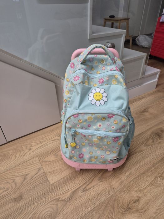 Trolley Mochila Escolar Compacto Ext 45cm Smiley World Summer Fun