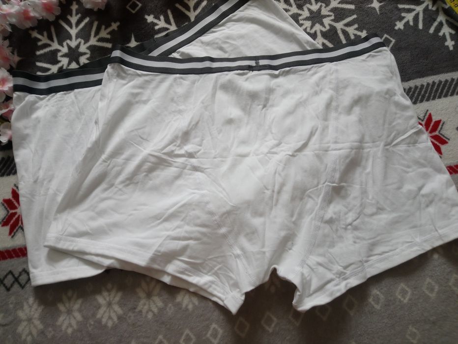 Find bokserki męskie, slipy 2XL 2szt białe
