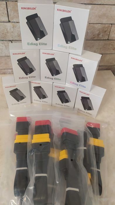 ‼️Подовжувач в комплекті‼️Автосканер kingbolen Ediag Elite