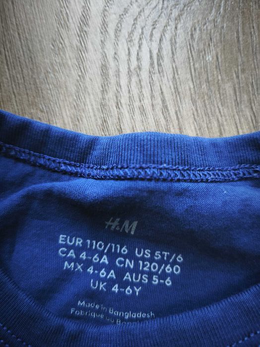 T-shirt H&M rozm 110-116