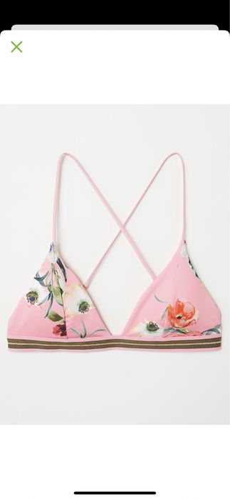 Ліф від купальника рожевий H&M eur 40  75C