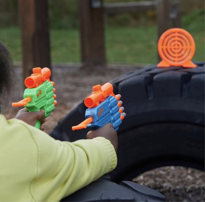 Набір Nerf Face Off Target Set Нерф оригінал бластер