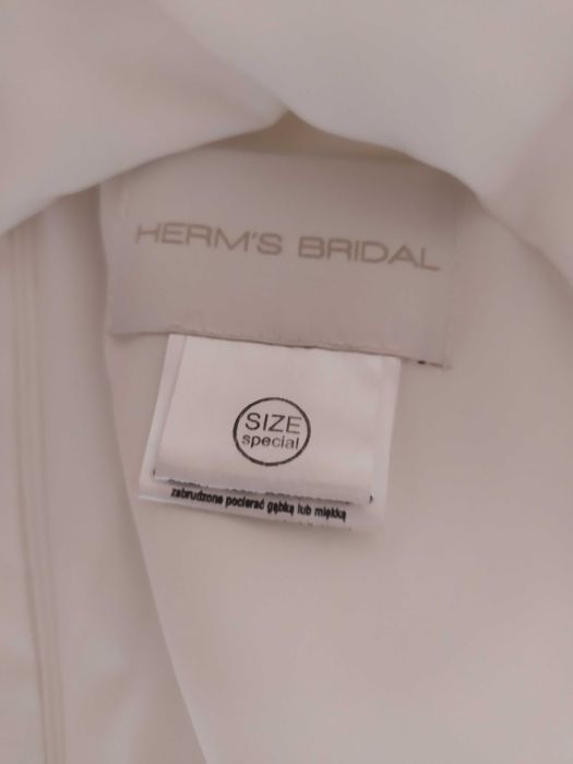 Suknia ślubna Herm's Bridal Dakota 150CM, DŁUGI RĘKAW