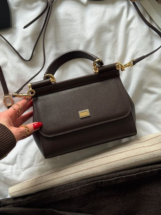 Сумка Dolce & Gabbana Sicily Mini Chocolate
