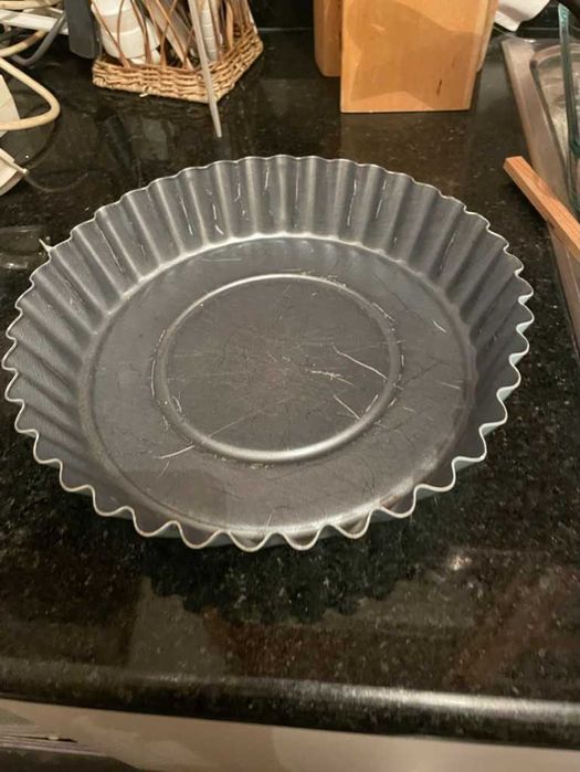 forma para tarte com relevo de lado